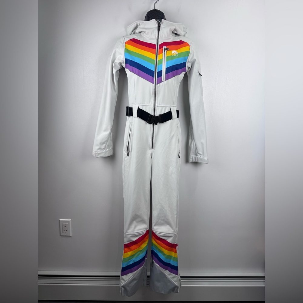 OOSC Rainbow Road Women Ski‎ Suit Size XS